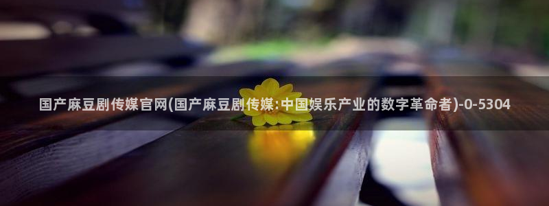 麻豆传媒官网玉米视频：国产麻豆剧传媒官网(国产麻豆剧传媒:中国娱乐产业的数字革命者)