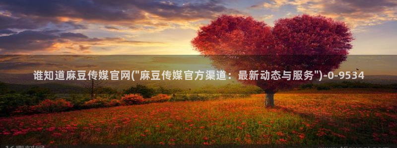 麻豆tv传媒官网：谁知道麻豆传媒官网(\